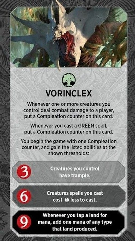 Image for Vorinclex Praetor Alignment Card - Magic: The Gathering