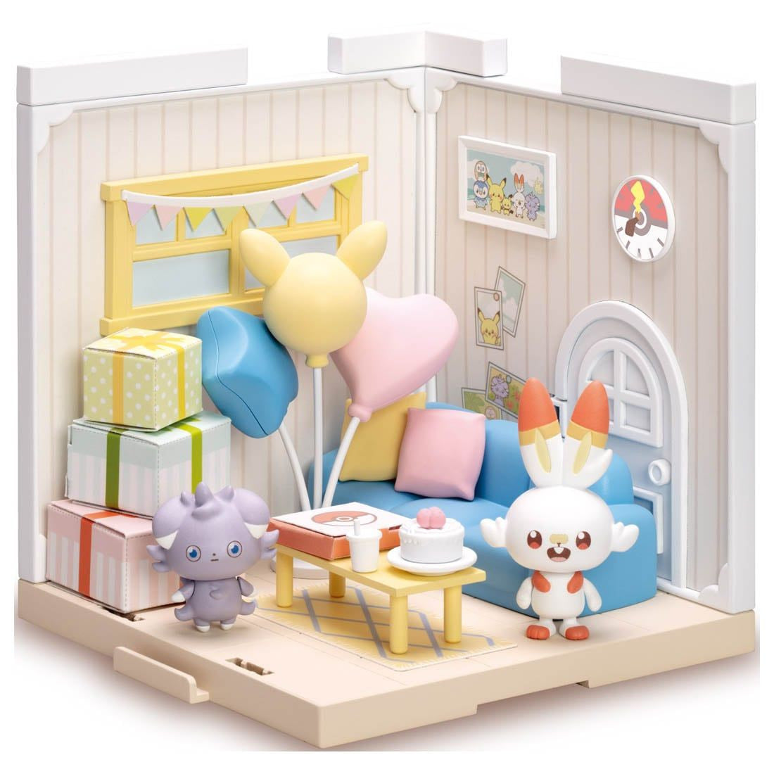 Takara Tomy A.R.T.S Pokemon PokePeace House Figure Set