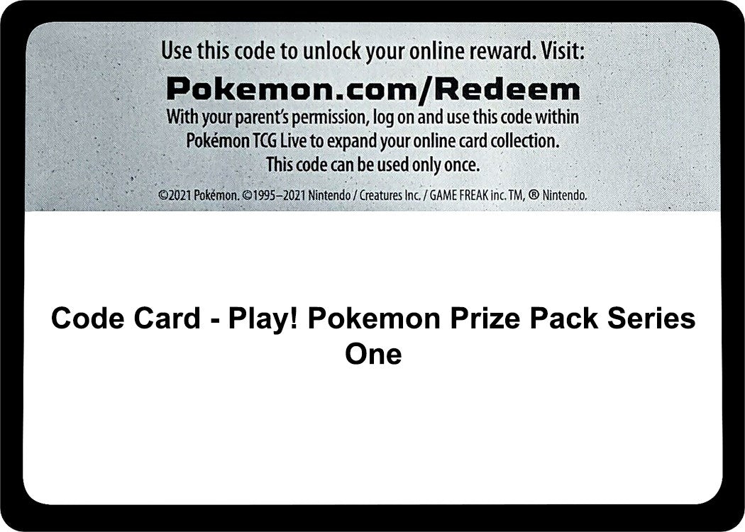 Image for Code Card - Play! Pokemon Prize Pack Series One - Pokemon