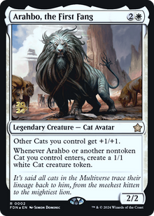 Arahbo, the First Fang [Foundations Prerelease Promos]