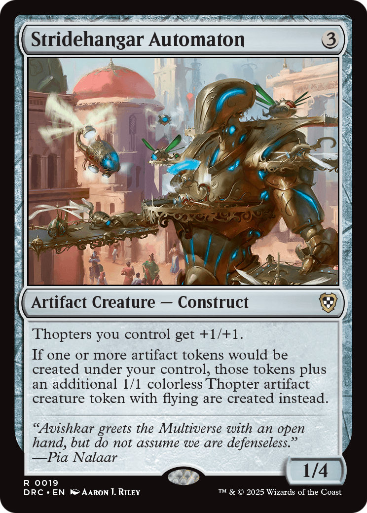 Stridehangar Automaton [Aetherdrift Commander]