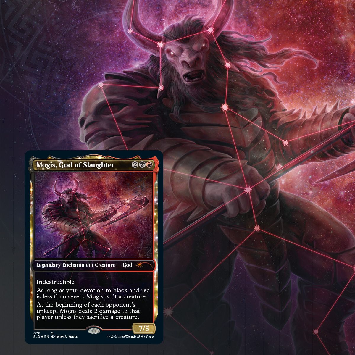 MTG Secret Lair Drop Series Theros Stargazing Vol 4 (Purphoros)