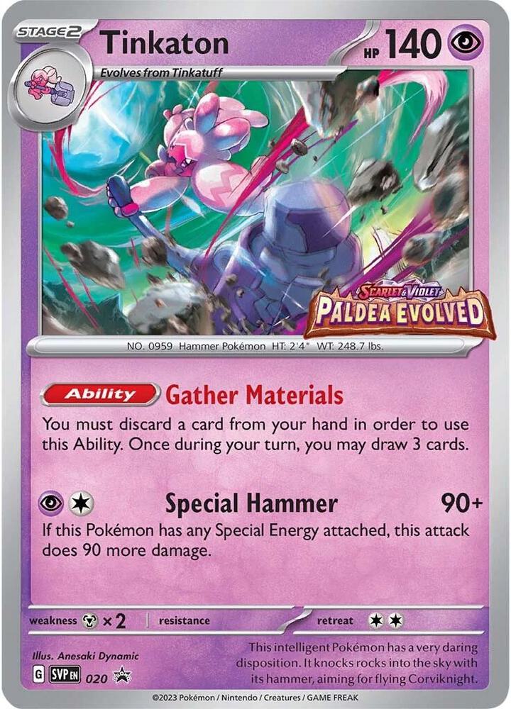 Pokemon Scarlet & Violet Paldea Evolved Build n Battle Deck