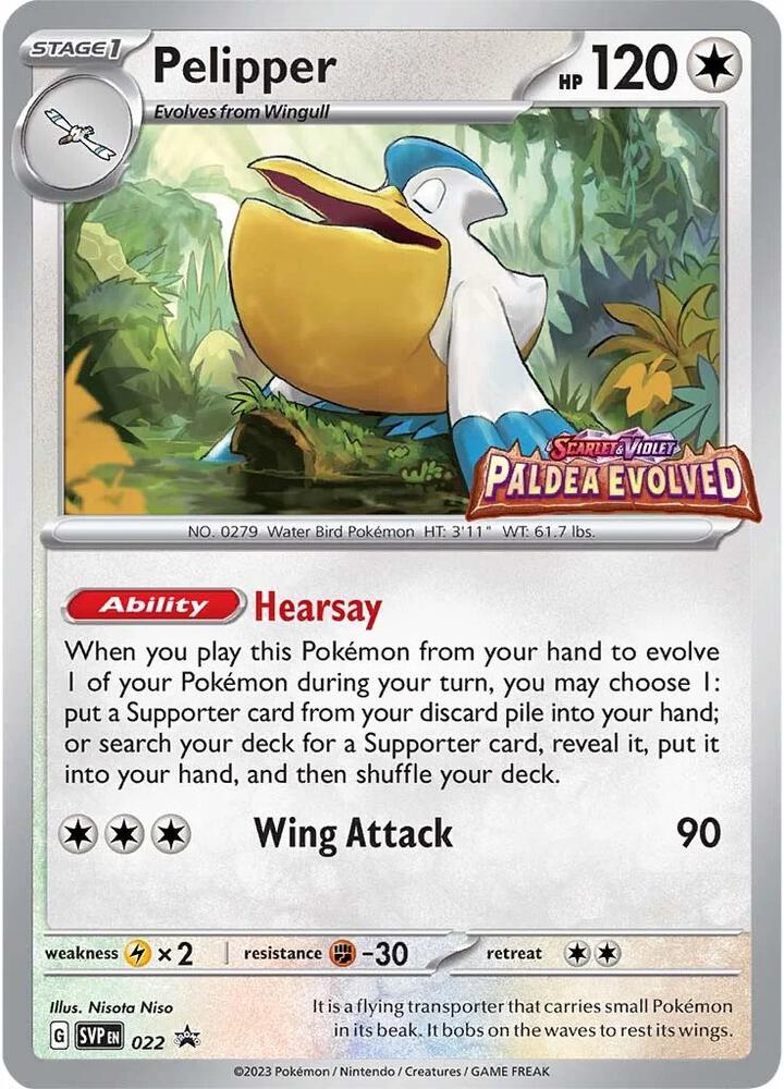 Pokemon Scarlet & Violet Paldea Evolved Build n Battle Deck