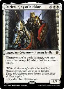Darien, King of Kjeldor [Murders at Karlov Manor Commander]