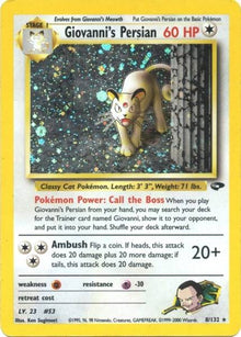 Giovanni's Persian (8/132) [Gym Challenge Unlimited]
