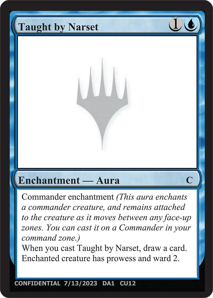 Image for Taught by Narset - Magic: The Gathering