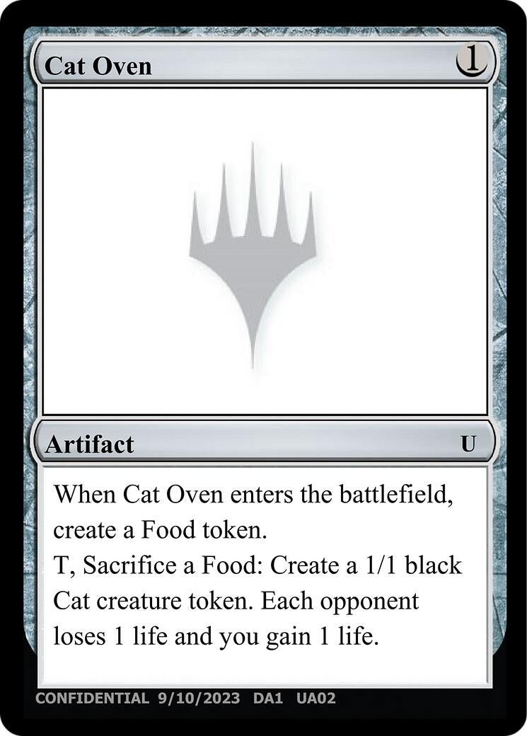 Image for Cat Oven - Magic: The Gathering