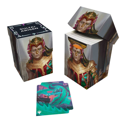 Ultra Pro MTG Tarkir: Dragonstorm Shiko and Narset, Unified / Teval, the Balanced Scale Deck Box Pro 100+