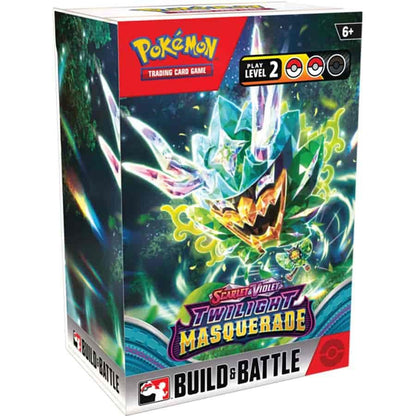 Pokemon Scarlet & Violet Twilight Masquerade Build & Battle