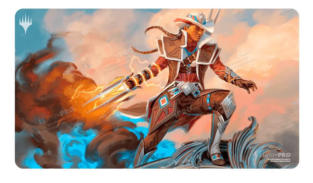 Ultra Pro MTG Outlaws of Thunder Junction Annie Flash, The Veteran Playmat