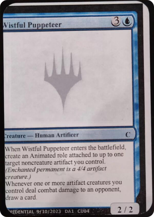 Image for Wistful Puppeteer - Magic: The Gathering