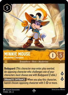 Minnie Mouse - Musketeer Champion (17/204) [Ursula's Return]