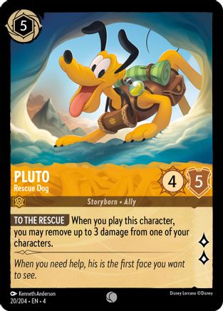 Pluto - Rescue Dog (20/204) [Ursula's Return]