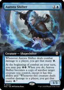 Aurora Shifter (Extended Art) (Ripple Foil) [Modern Horizons 3 Commander]