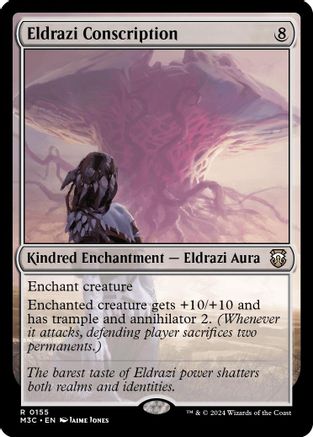 Eldrazi Conscription (Ripple Foil) [Modern Horizons 3 Commander]