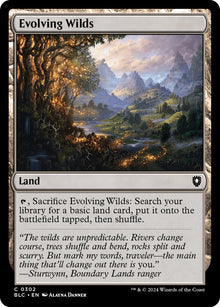 Evolving Wilds [Bloomburrow Commander]