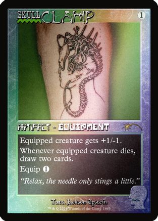Skullclamp (Rainbow Foil) [Secret Lair Drop Series]