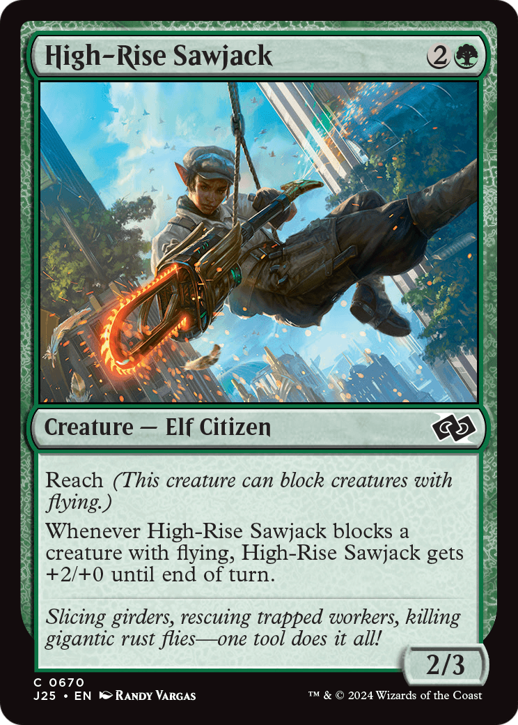 High-Rise Sawjack [Foundations Jumpstart]