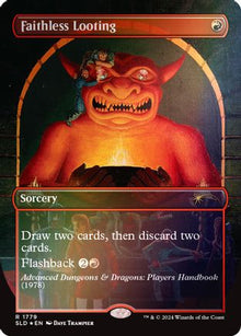 Faithless Looting (Rainbow Foil) [Secret Lair Drop Series]