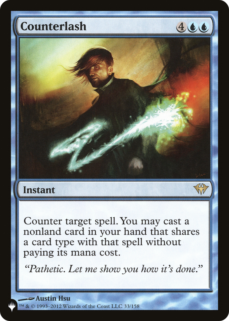 Counterlash [The List]