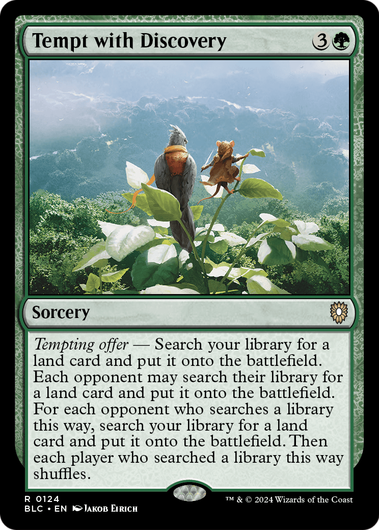 Tempt with Discovery [Bloomburrow Commander]