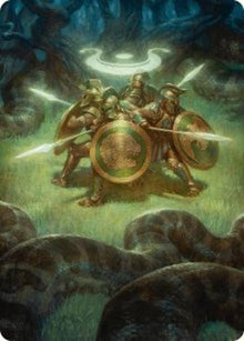 Anthem of Champions Art Card (47/54) [Foundations Art Series]