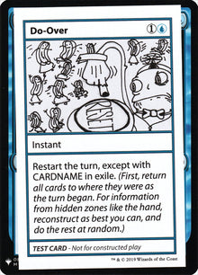 Do-Over [Mystery Booster Playtest Cards]