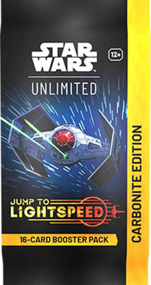 Star Wars Unlimited Jump to Lightspeed Carbonite Edition Booster Pack