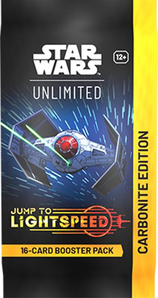 Star Wars Unlimited Jump to Lightspeed Carbonite Edition Booster Pack (PREORDER)