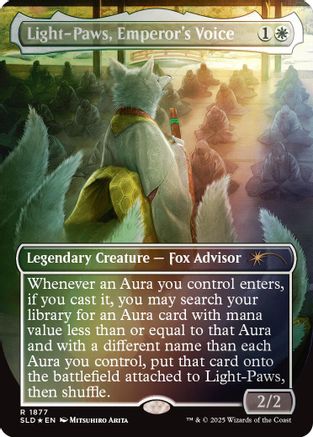 Light-Paws, Emperor's Voice (Rainbow Foil) [Secret Lair Drop Series]