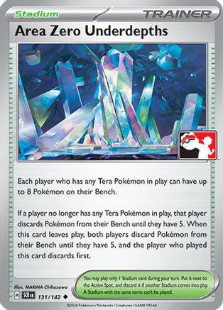Area Zero Underdepths (131/142) [Prize Pack Series Six]