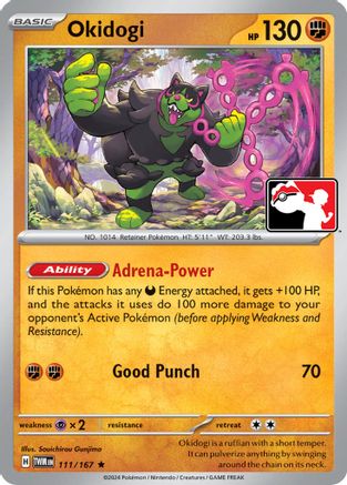 Okidogi (111/167) [Prize Pack Series Six]