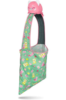 TeeTurtle Plushiverse Strawberry Lemonade Panda Plushie Tote Bag