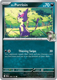 N's Purrloin (096/159) [Scarlet & Violet: Journey Together]