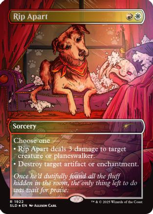 Rip Apart (1922) (Rainbow Foil) [Secret Lair Drop Series]
