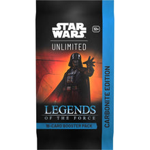 Star Wars Unlimited Legends of the Force Carbonite Booster Pack