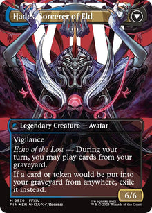 Emet-Selch, Unsundered // Hades, Sorcerer of Eld (Borderless) (Surge Foil) [FINAL FANTASY]