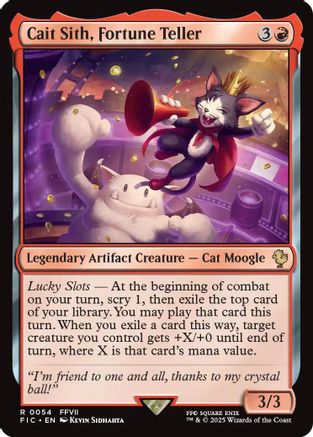 Cait Sith, Fortune Teller [FINAL FANTASY Commander]