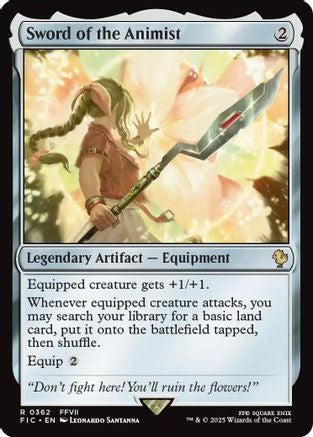 Sword of the Animist [FINAL FANTASY Commander]