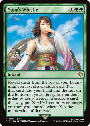 Yuna's Whistle [FINAL FANTASY Commander]