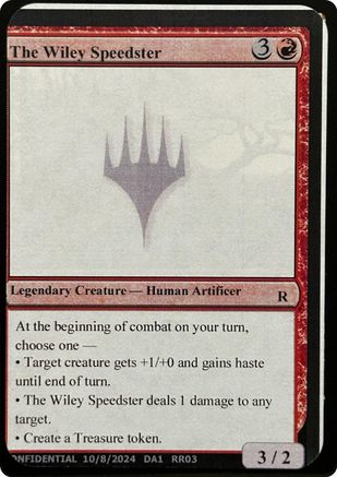 The Wiley Speedster [Unknown Event]