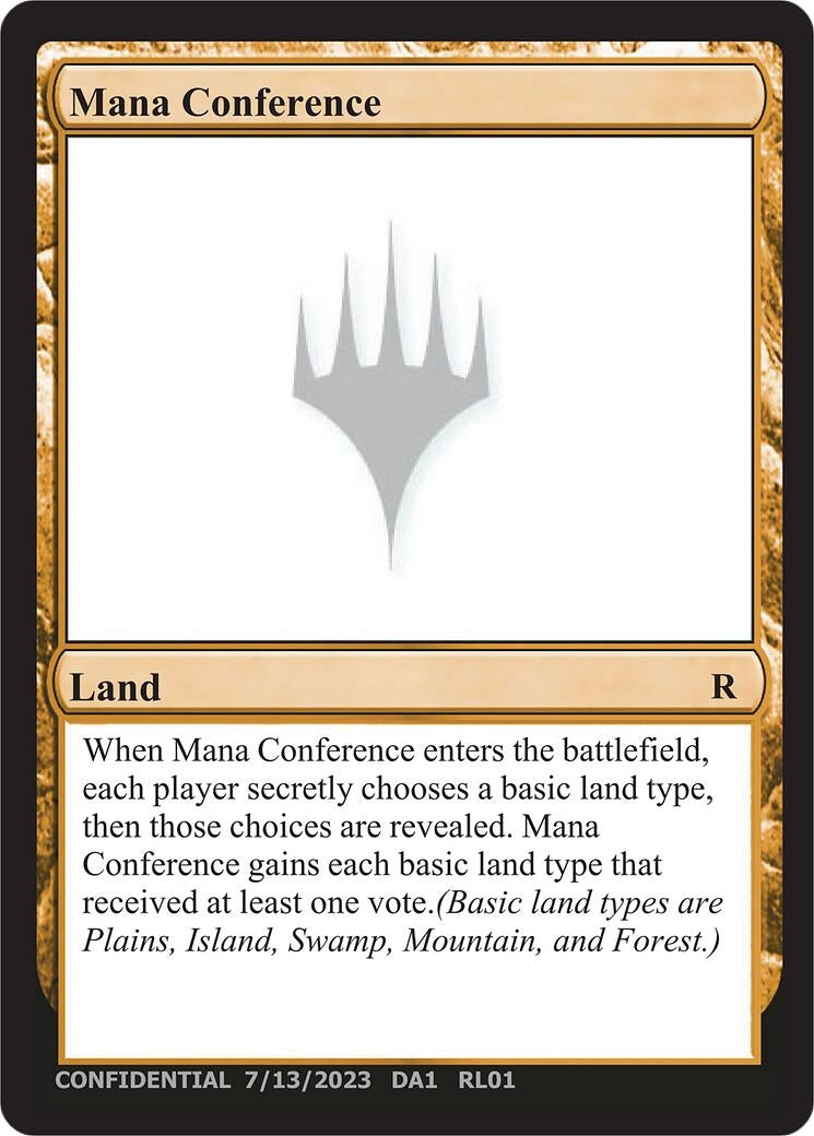 Image for Mana Conference - Magic: The Gathering