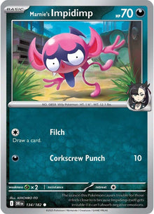 Marnie's Impidimp (134/182) [Scarlet & Violet: Destined Rivals]