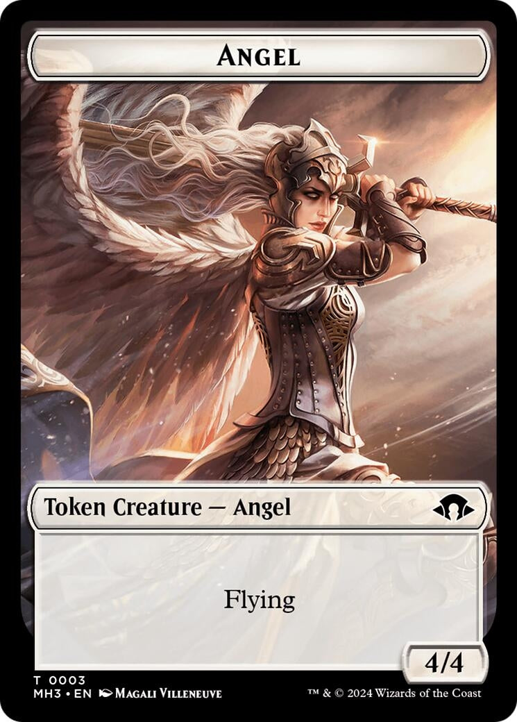 Image for Angel // Energy Reverse Double-Sided Token (3 // 36) - Magic: The Gathering