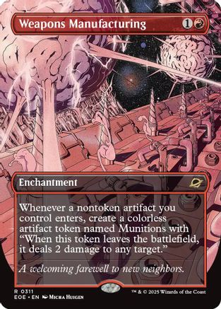 Weapons Manufacturing (Borderless) [Edge of Eternities]