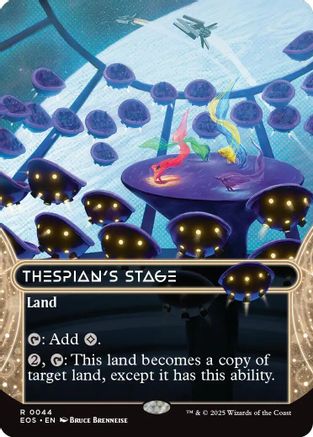 Thespian's Stage (0044) (Borderless) [Edge of Eternities: Stellar Sights]