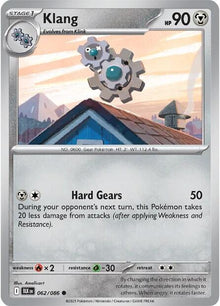 Klang (062/086) (Reverse Holo) [Scarlet & Violet: Black Bolt]