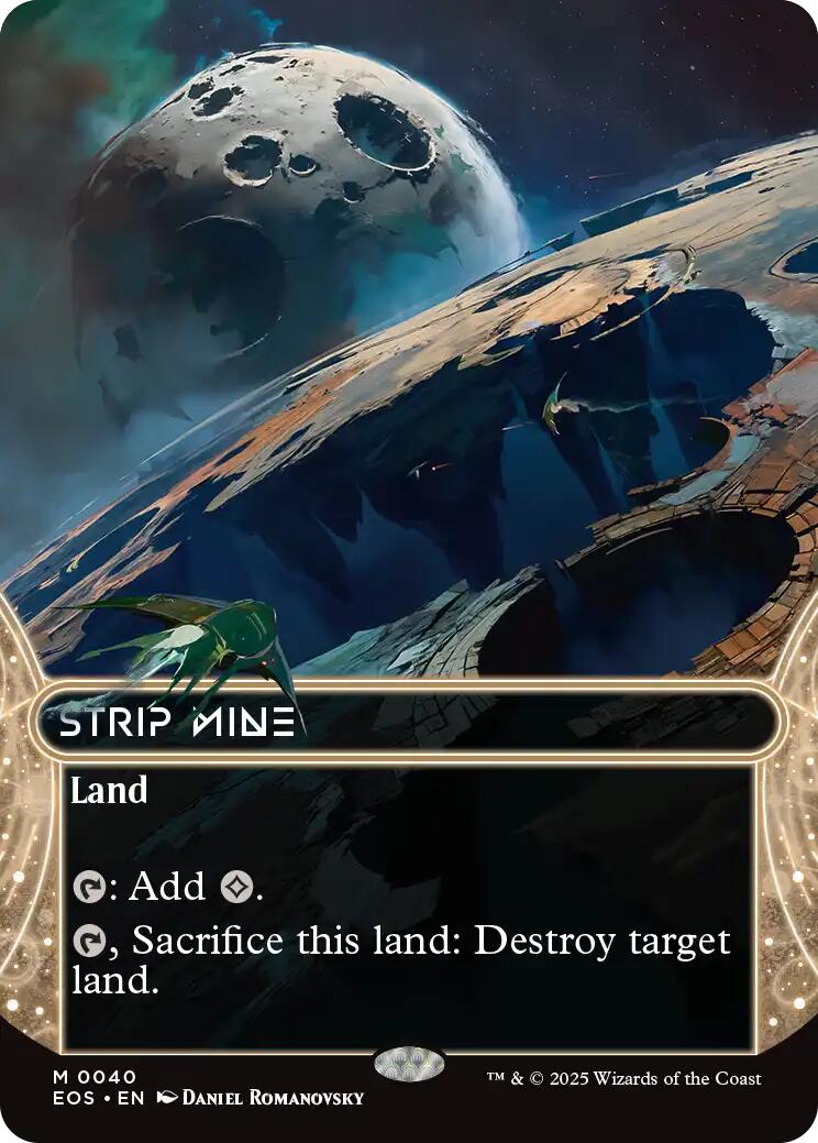 Strip Mine (0040) (Borderless) [Edge of Eternities: Stellar Sights]