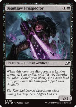 Beamsaw Prospector [Edge of Eternities]